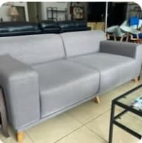 Sofá Brisa moderno en gris claro